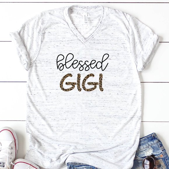 Emi Sue's Clothing Co. Tops - Blessed Gigi Unisex T-Shirt Brand New